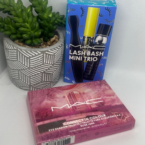 MAC Eye Bundle-Connect In Color Palette and Lash Bash Mini Trio Mascara - Picture 2 of 10